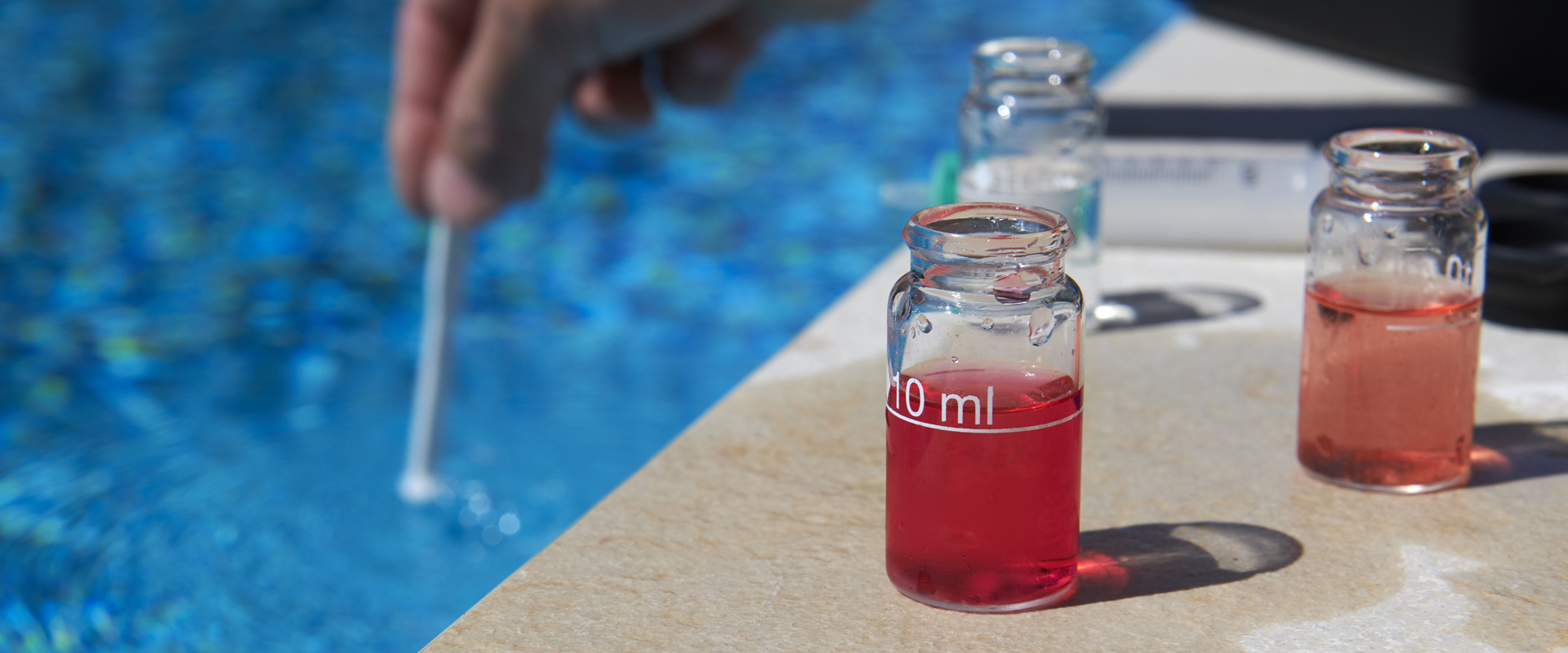 Service d'analyse de l'eau de piscine