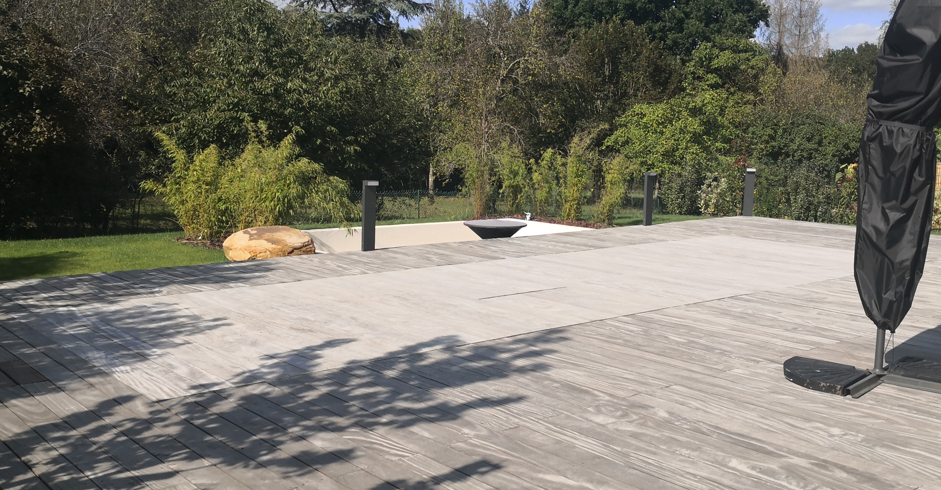 Piscine à fond mobile