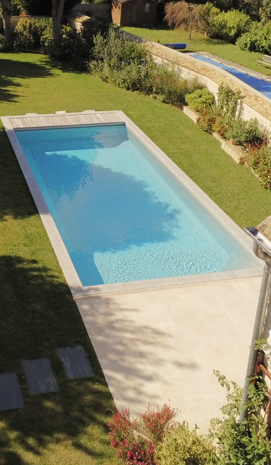 Construction de piscine extérieure