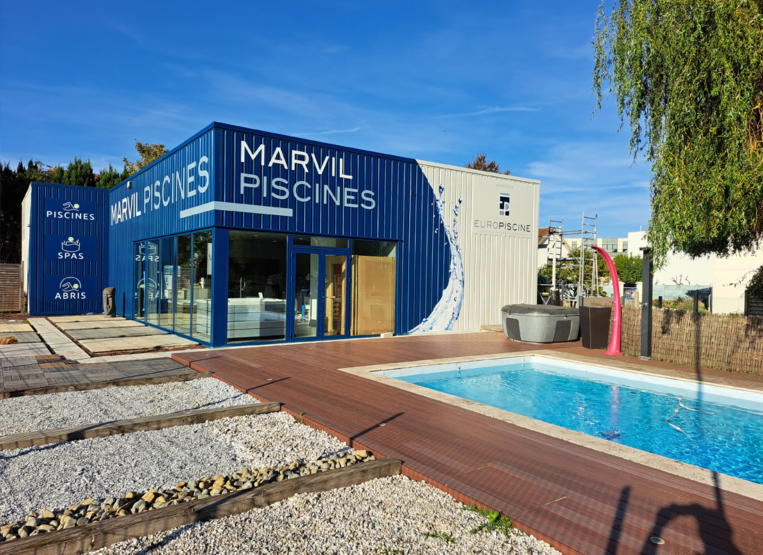Découvrez notre showroom Marvil Piscines